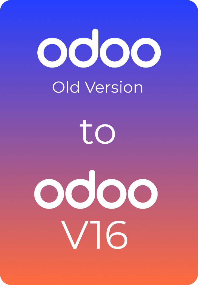 Odoo old version to 16 Odoo old version to odoo 16 version